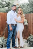We had a small intimate backyard wedding with 36 people and it was the best night. 
This dress was absolutely perfect for the evening. I was never too hot or felt restricted. We danced the whole night and nobody believed me when I told them it was only $100! - Janna H.