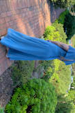 Had to have it hemmed but it fit perfectly. - Victoria N.