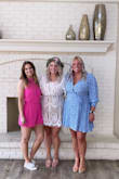 I love this dress. I wore it to my bridal shower and received a lot of compliments on it. - Channing M.