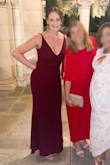 This dress is perfect for black tie events. The fabric is very comfortable and the silhouette is flattering. The color is great for any event. I'll definitely reuse it! - Chelsea K.