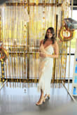 I wore this to my bridal shower and got so many compliments on this dress! I ordered this in my typical size, a Medium, and ended up sizing down to a Small. Super comfortable and flattering. - Amanda M.