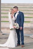 I bought several Lulus dresses for my own elopement ceremony and this was the winner! I loved everything about it. The lace overlay and open back add a little something special! Love the front slit, made it a little sexy as well! It was fitted just the right amount! - Jennifer F.