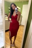 The dress was super comfortable and a great fit. - Michelle G.
