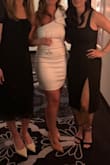 I have worn this dress in white to my engagement party and it was the perfect dress ever for my event! Very comfortable, simple but classy at the same time. I highly recommend this dress. - Isabelle R.