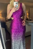 This dress fits like a glove! The fabric is of great quality, I absolutely love the color & the fit is amazing! Five stars! - Anna H.