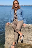 I bought it just because. Had it in my closet for a while until I was looking for something to wear. I bought the black bodysuit as well but I didn't wear the pants with it. I had another bodysuit I got from Lulus of course. And it looks perfect. 
The material feels really nice. - Bianny L.