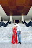 This dress is beautiful, but one of the seams ripped after just an hour of having it on. Great potential but disappointing material. - Ariana R.