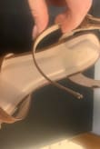 The first time I put these on, the strap broke in about 30 seconds. According to Lulus return policy, I cannot return or exchange. I'm very disappointed. Love the shoes but poor quality. - Kristi S.
