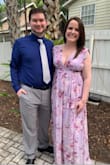 I absolutely loved the way this dress made me look and feel for a beautiful Florida outside wedding. I received lots of compliments. The only issue I had was the bust was a little loose on me, so my mom took it in a bit to keep the straps in place better. Other than that everything was perfect! I can't wait to wear it again. - Jenna T.