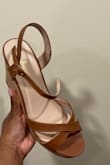 On my first day wearing them, the ankle strap broke. Luckily I was only a short distance from my car. They're the only cute brown wedges I've come across so I might reorder another pair. - Alyssa S.