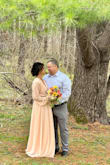 I couldn't have been happier with this dress!  I looked for a long time to find a simple dress for my wedding. It fit perfect!  It was so comfortable. We were married outside and it got grass stains on it, washed right out!  I cant wait to wear it again!!! Loved this dress!!! - Missy C.