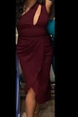 Wore it to my cousin's quinceañera and received many complements! I did have to use boob tape to keep the dress in place and avoid any nip slips. - Gizelle A.