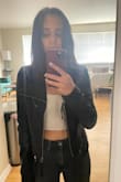 I absolutely love this jacket. The fit is sleek and sexy, although the only thing missing are pockets, but I wouldn't think about that for one second given the fit and price of the jacket. I ordered another leather jacket to see which one I'd like to keep and this was the winner hands down. I usually wear an XS in jackets so I sized up to an S after reading the comments and I was not disappointed. ORDER THIS!!! - Sruchi K.