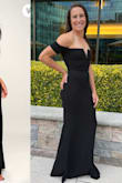 It's a total head turner and accentuates the right parts of the body. - Lauren D.