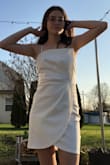 I was so excited when it arrived and it fit almost perfectly! I took it a little bit on the hips (because I barely have any) but that was personal preference and a simple fix. Can't wait to wear it for graduation but it will also be good for other events. - Emily M.