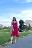 Loved the dress and the color! Little big for me in the busy area but not a huge issue. - Sammy Z.