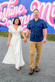 I purchased this for our engagement photos. The dress is quality and it fit me well! I was a little long on me, but I am very petite, so I don't fault the sizing. It was not see through and the fabric was comfortable for a warm day. Love it! - Lindsay H.