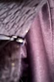 The zipper sticks where the elastic part starts! The material is thick at that point!
What can I do to correct the problem! - RoseMaria D.