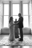 At age 56 I didn't want a big wedding. But wanted a wedding dress that made me feel like a pretty bride. I tried many dresses and am thankful a friend recommended Lulus. Loved this dress as soon as I saw it. Ordered according to the sizing guide and while it did fit, it was super tight on my curvy self. I ordered again one size up (customer service is amazing!) and fit comfortably. Was super long on my 5ft2 self and required shortening. It did show my little belly a bit, but the lace is so pretty and the off shoulder is a style I wear often. I felt beautiful! Highly recommend this dress and Lulus. Thank you for making my day extra special! - Tamara C.
