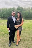 This was absolutely perfect for a wedding. I read reviews carefully and ordered a size small and it fit like a glove. I am bottom heavy and this dress was is flattering and has the perfect amount of stretch. - Sydney L.