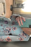 Absolutely in love with this dress. After a long hard search this is the winner for my sister's flower themed wedding. I ordered in a S and XS and went with the XS, I'd recommend sizing down if you are between sizes. It's very nice material and the tie in back is a great touch! Get. This. Dress. - Laura D.