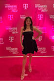 Wore it for our work awards night and this dress is so pretty! Material is very light and fits perfectly. - Honeylou E.