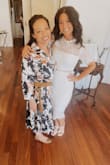 I wore this dress for my Bridal Shower. I got so many compliments on it! For being a white dress it was not transparent. It fit very true to size (even a little bit -but I had to go with a small due to my hip size). It still fit perfectly though!! Highly recommend this dress. Very good quality and perfect for a bridal shower. - Justine H.