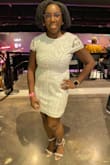 This dress was absolutely perfect for a concert I attended and got lots of compliments. The dress fit perfectly and I can't wait to wear it again! I will say the dress is quite short, but it didn't bother me and looked very sexy. Overall a great buy and a wonderful dress! - Ashley M.