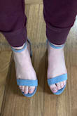 I love these shoes, they are for my wedding and I am so excited to wear them! - Kim P.