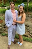 I bought these to go with the Adrift Blue Striped Tie-Back Mini Swing Dress for the Kentucky Derby and they were perfect! Wore them all day with no issues and did tons of walking! I bought them in black too because they're so cute and comfortable! - Rachael F.