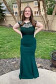 This dress is beautiful! I ordered it for my daughter's prom and she loved how she looked in it. We got the Medium and almost wish we'd bought the Large, but it worked. The zipper is fiddly and the dress definitely takes a second person to get into. We were very happy with it though and will order more from Lulu's in the future. - Emily R.