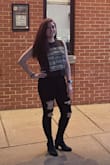 Very cute top! It fits well! I wore to a concert, felt pretty good! :) - Amelia W.