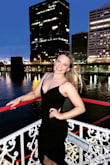 This dress was amazing! I wore this for my sorority formal but I think it would be a perfect dress for any event. Super comfortable and thick/quality fabric. Fit me perfectly and got lots of compliments. - Emma K.