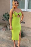 Absolutely loved this dress. The color and the fit was perfect. Sexy and classy at the same time. - Vanessa C.