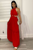 Beautiful, feminine and elegant dress. True to size. Small is perfect! Amazing quality also. So happy with this purchase. No regrets. - Deborah R.
