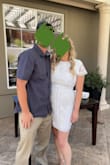 Not my typical style going with a bodycon, but loved this one. I wore it for our engagement party and everyone complimented how cute it was. - Courtney W.