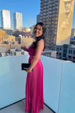 I fell in love with that dress and am so happy I ordered it for my prom! It fits perfectly, the color is amazing and the quality as well. The first dress I ordered and certainly not the last one = - Mai L.