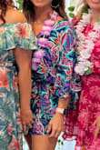 The front is modest enough not to need a special bralette which is great for those of us with larger chests. I wore this to a church function and it was perfect! - Christine K.