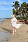 I wanted a hat for my upcoming vacation to help protect me from the sun because I burn super easily. This hat meets all my criteria: cute, easy to pack/fold in a suitcase, and has UPF built in. I wore this hat with sunscreen and didn't burn at all on my face or neck during my week long trip!! I also love that it is adjustable on the inside so it you can get the perfect fit. Would highly recommend! - Shannon H.