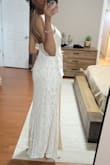 Will be wearing this during my reception!! Love it, a tad bit loose but could be altered minor. - Danielle K.