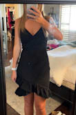 I absolutely loved this dress! It fit perfectly and the material was great and super comfortable. I loved that the straps were adjustable and the material was thick enough that I did not need a bra.. I will definitely be wearing this one all the time. - Mary D.