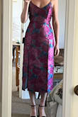 It fit overall, but there was some odd extra fabric/odd cut in the bust area. Too bad, because it was pretty comfortable and fit otherwise. - Miya L.