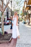 Wore this for an afternoon with my girls exploring on vacation. It's a super nice well made dress but also fine for more casual vibes. I didn't need a bra with it (and I usually do with most things!) I felt beautiful in this dress and will probably wear it a lot more. - Kayla C.