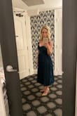 Ordered to wear to a wedding and it was perfect, was nervous as I'm busty but small waisted. It hugged perfectly, straps were adjustable, length was great, very comfortable and felt super high quality! Received many compliments, definitely recommend! - Amy S.