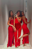 I received so many compliments while wearing this jumpsuit! It hugs you in all the right places. I absolutely loved it and want to order in more colors. So elegant, modest, yet comfy as well. - Fernanda G.