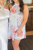 I received so many compliments on this dress, it is so comfortable and I absolutely adore it. I wear small/medium in most things so with this being a looser/swing style dress I did get a small and would not have changed it - Jessica F.