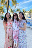 The dress is beautiful! I love the fabric and the colors. I wore this dress at my rehearsal dinner for my destination wedding in Key West, FL. I had to get a good amount of fabric removed from the bottom because it was very long, and I wanted to wear flat shoes with it. The dress is beautiful and I highly recommend it! - Rebecca G.