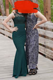 Calling all small girls that feel like rectangles (that's me) y'all need this dress for prom or something. I felt like a princess and it was comfy and easy to move in all night. My only complaint is that it shows a food baby but I wore a corset under which helped. - Emma S.
