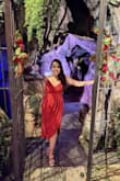 I really love the dress! It was a little too tight on my chest but I thought if would have get a bigger size it would have been too baggy! Material is really nice as well! - Elizabeth F.