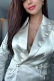 Beautiful fabric! good quality. I bought an XS and runs a little tight. In my case It is better wear it unbuttoned. The detail of the shiny stone's buttons makes it look elegant for special occasions. I am happy with the purchase. - Lina Q.